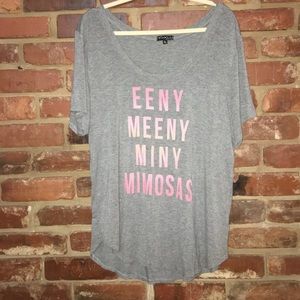Eeny meeny miny mimosas tee
